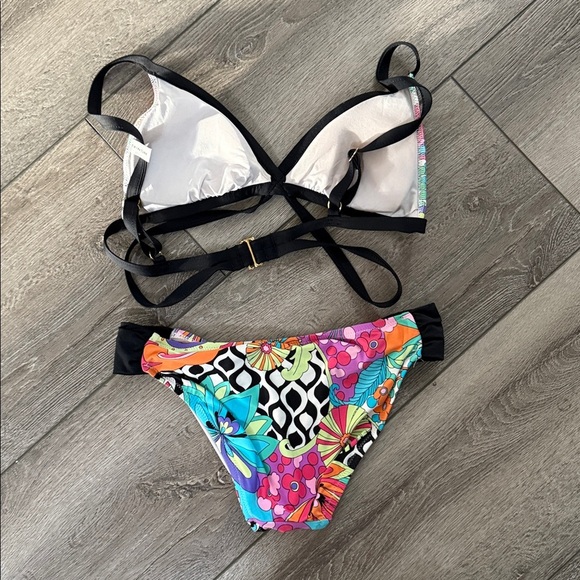 Trina Turk Colorful Women's Bikini Set small - Picture 4 of 4